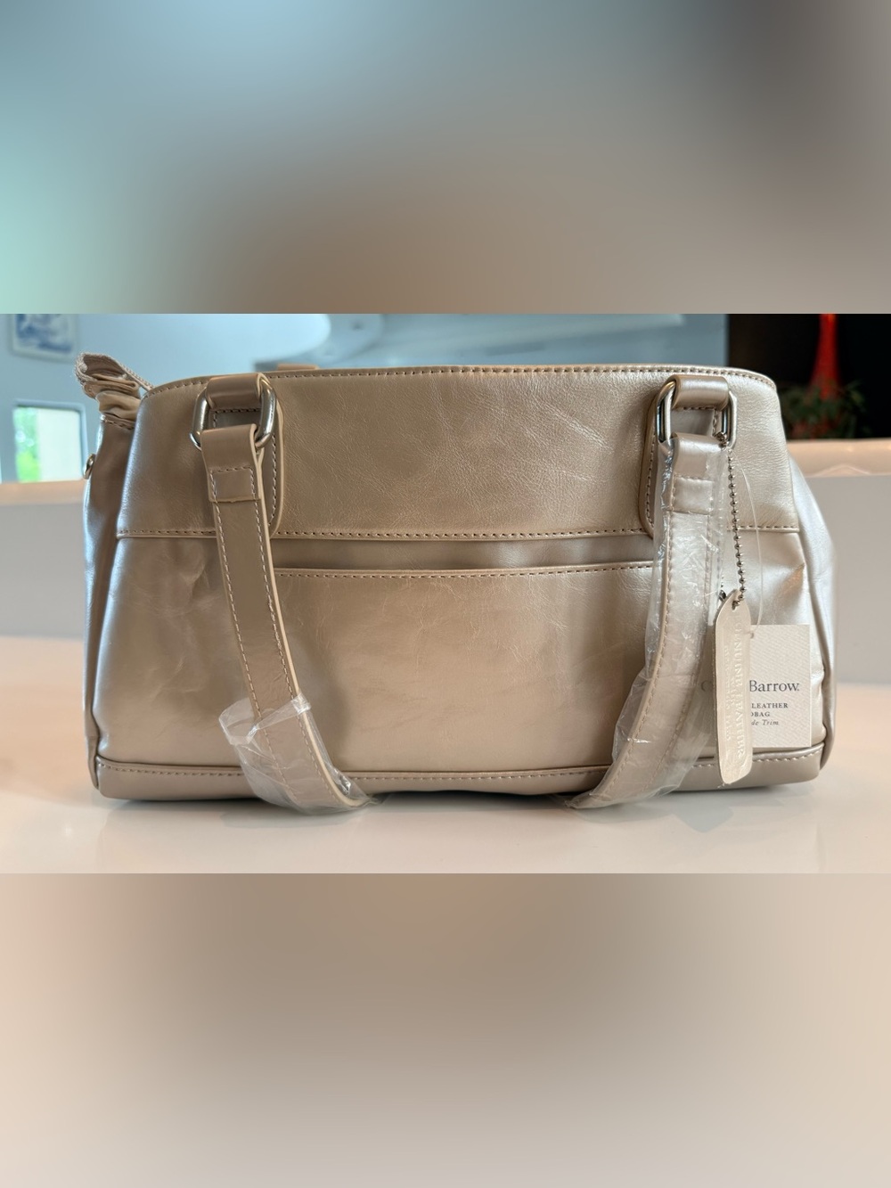 CROFT & BARROW Champagne Color Shoulder Bag